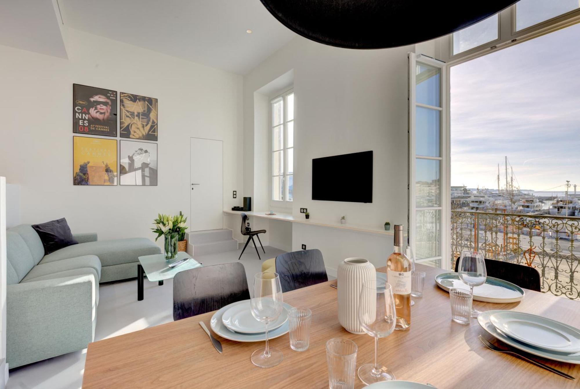 Immogroom - Appartements Luxueux - 2Min Du Palais - Vue Mer - Clim Cannes Exteriér fotografie
